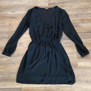 Black Longsleeve Lightweight Express Dress